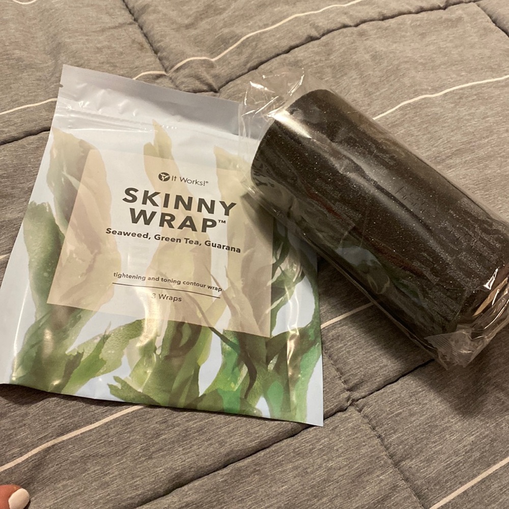 It works skinny wrap with fab wrap.